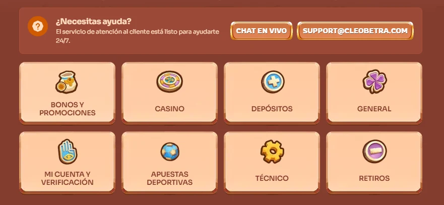 clebetra casino soporte